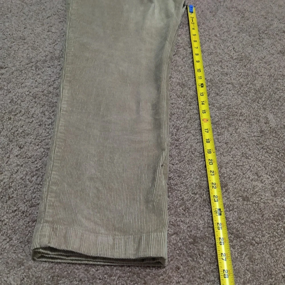 Vintage LL Bean Beige‎ Corduroy Pants Men's 34 x 29 Trousers